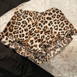 Cheetah shorts!